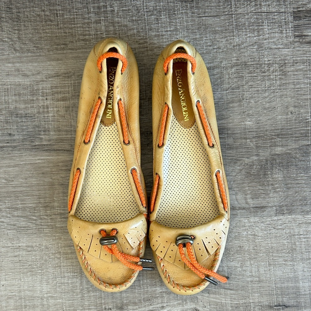 Enzo Angiolini Leather Moccasins